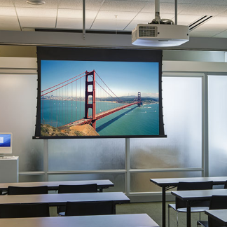 התקנת מקרן מקצועית בבית / משרד הלקוח