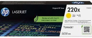 טונר מקורי צהוב HP 4302 220X 5.5K - W2202X